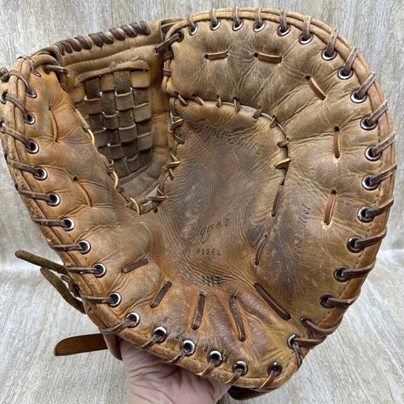 Spalding 1960s baseball glove 41-4111‎ Wonder Web Super Snare